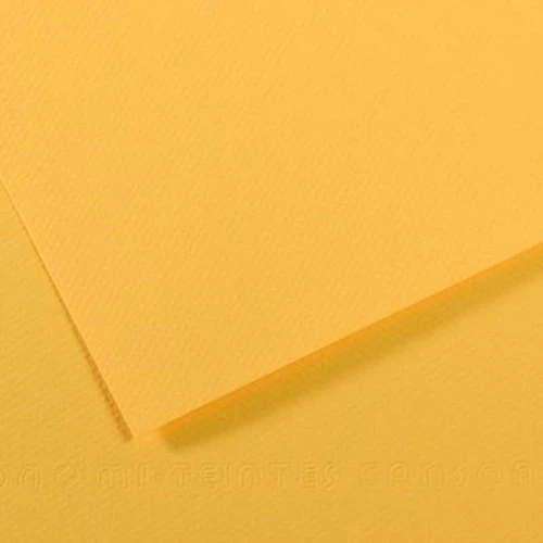 Canson Sh Canmt 50X65Cm Dokulu Fon Kartonu 160 Gram Yellow 553 200321224 (10 Lu Paket) ürün görseli 1