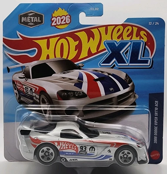 2026 Hot Wheels XL 1/43 2008 Dodge Viper SRT10 ACR ürün görseli 1