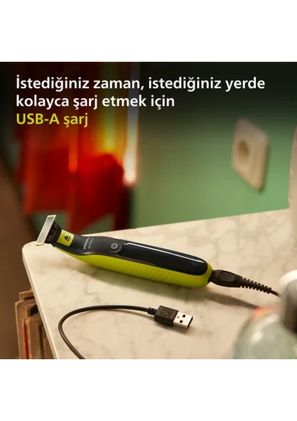 Philips QP2724/10 Oneblade Yüz Şekillendirici - Resim 4