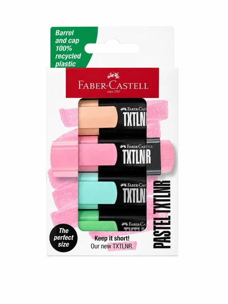 FABER CASTELL MİNİ TEXTLİNER PASTEL ürün görseli 1