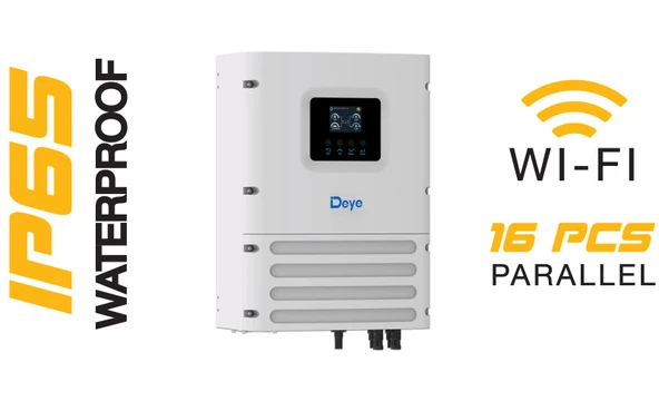 DEYE 6KW Tam Sinüs Akıllı Off-Grid 48V (IP65) ürün görseli 1