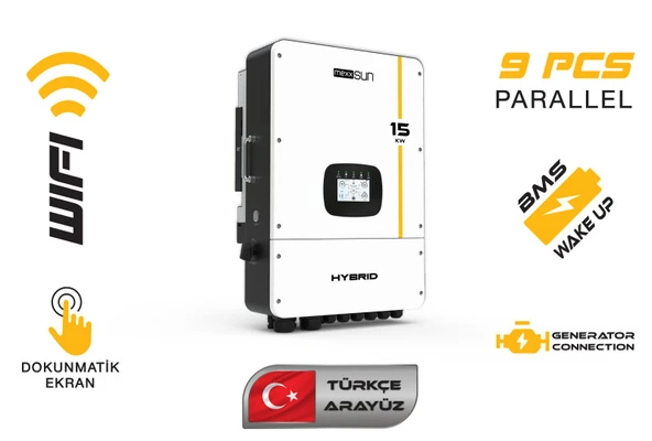 MEXXSUN 15 KW Hibrit Trifaze LV (48V) ürün görseli 1