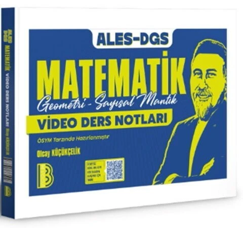 2026 ALES DGS Matematik Video Ders Notları Benim Hocam Yayınları ürün görseli 1