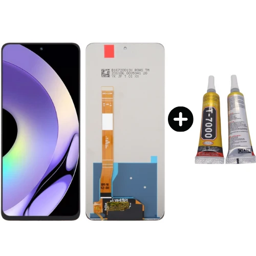 Oppo Realme 10 Pro 5G RMX3660 Uyumlu A Kalite Lcd Ekran Dokunmatik + B7000 ürün görseli 1