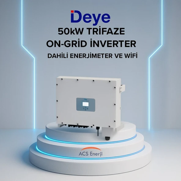 Deye 50KW ON-GRID TRİFAZE İNVERTER ürün görseli 1