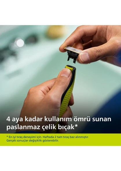 Philips QP2724/10 Oneblade Yüz Şekillendirici - Resim 5