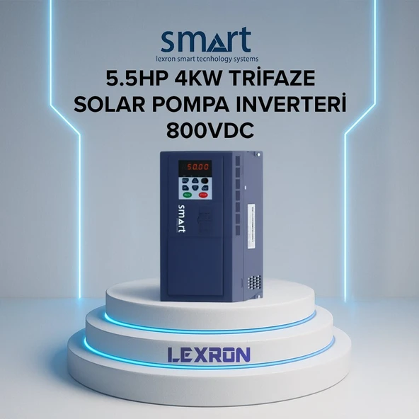 Smart 5.5HP 4KW SOLAR POMPA INVERTER (YENİ NESİL) ürün görseli 1