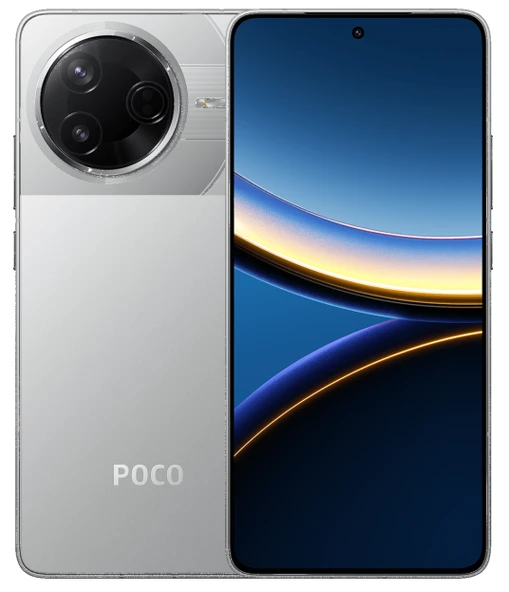 POCO F7 Pro Silver 12GB RAM 256GB ROM (Poco Türkiye Garantili) ürün görseli 1