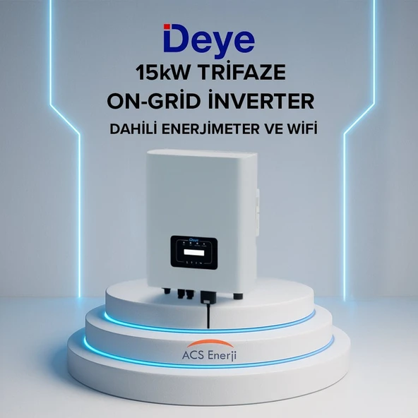 Deye 15KW ON-GRİD TRİFAZE İNVERTER ürün görseli 1