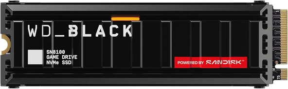 Western Digital Black SN8100 WDS100T1XHM Soğutuculu PCI-Express 5.0 1 TB M.2 SSD ürün görseli 1