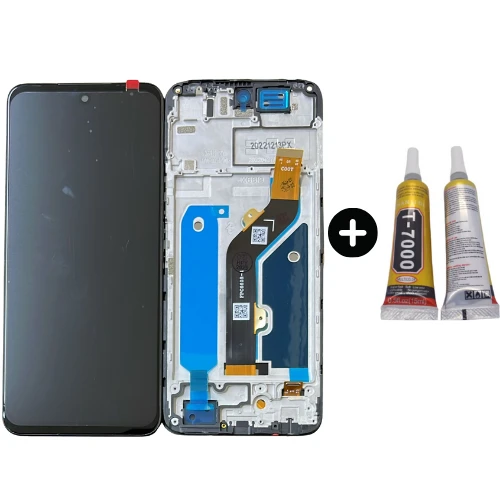 İnfinix Note 12i X677 Uyumlu Çıtalı Servis Lcd Ekran Dokunmatik + B7000 ürün görseli 1