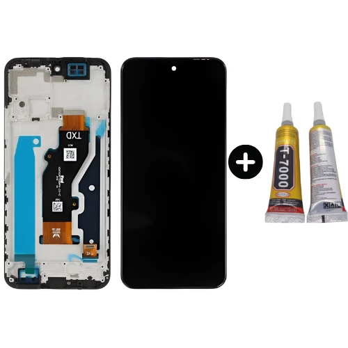 Tecno Spark 30C KL5 KL5N Uyumlu Çıtalı Servis Lcd Ekran Dokunmatik + B7000 ürün görseli 1