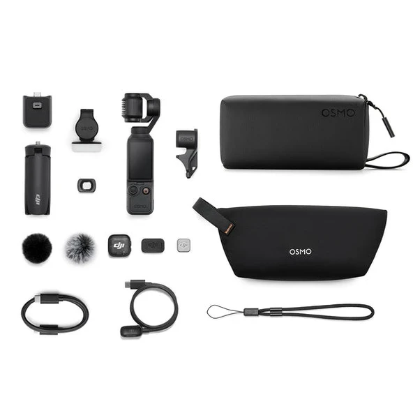 DJI Osmo Pocket 4 Creator Combo Gimbal ürün görseli 1