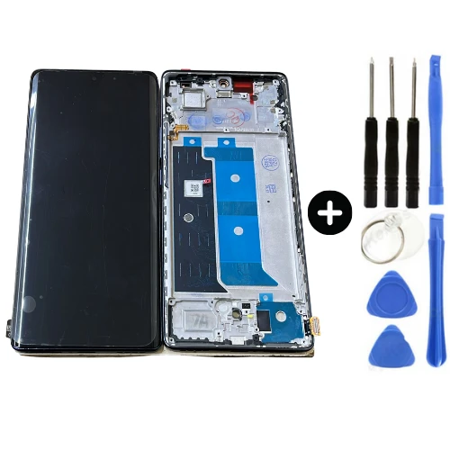 İnfinix Hot 50 Pro Plus X6880 Uyumlu Çıtalı A Kalite Lcd Ekran Dokunmatik Siyah + Tamir Seti ürün görseli 1