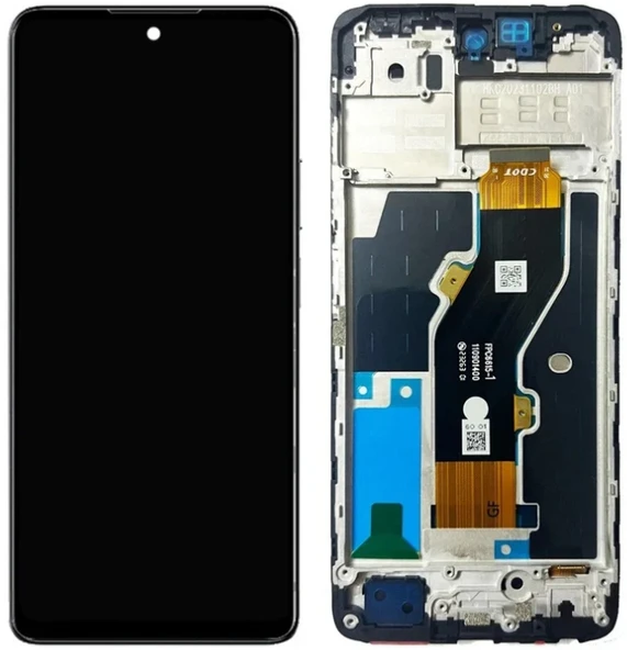 Tecno Spark Go 2024 BG6 Uyumlu Çıtalı A Kalite Lcd Ekran Dokunmatik ürün görseli 1