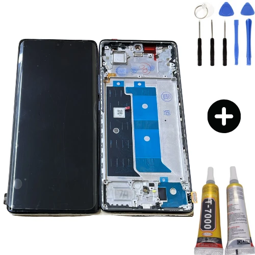 İnfinix Hot 50 Pro Plus X6880 Uyumlu Çıtalı Lcd Ekran Dokunmatik Siyah + Montaj Seti ürün görseli 1
