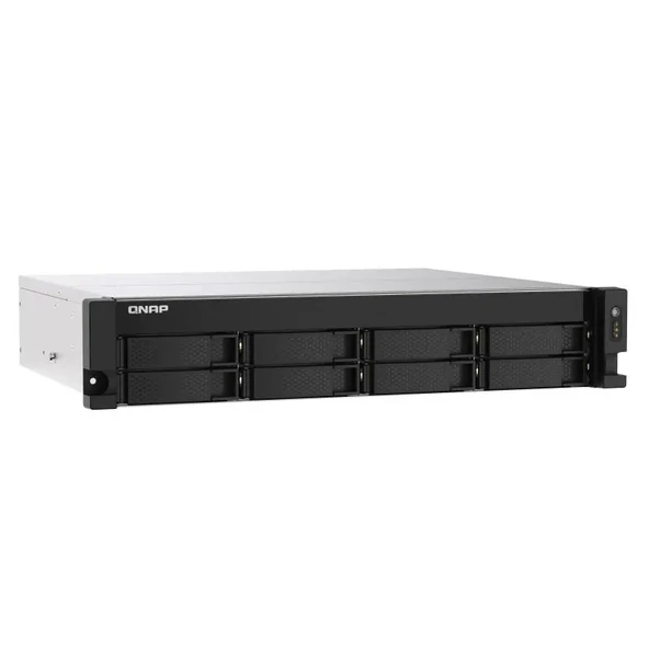 QNAP TS-873AEU-RP-4G RAM 8 HDD YUVALI RACK NAS (RESMİ DİSTRİBÜTÖR GARANTİLİ) ürün görseli 1