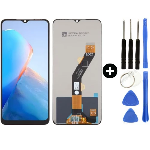 Tecno Smart 7 X6515 Uyumlu Lcd Ekran Dokunmatik + Tamir Seti ürün görseli 1