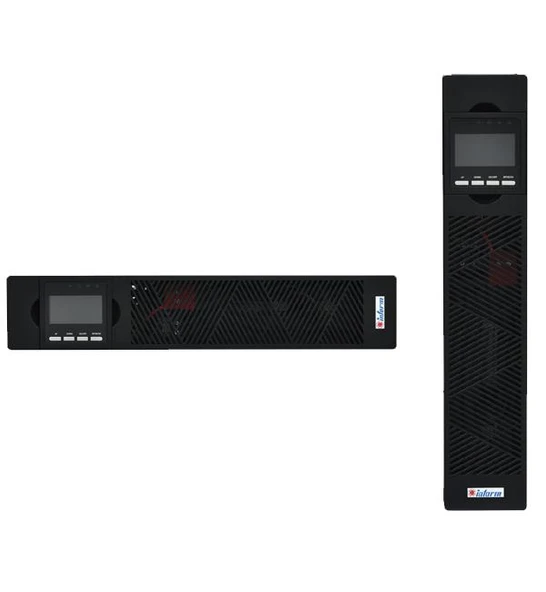 INFORM SINUS EVO 1KVA 1F/1F (2X9AH) RACK MOUNT 6/14DK ONLINE UPS ürün görseli 1