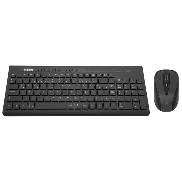 FRISBY FK-W156QU 2.4GHZ USB KABLOSUZ KLAVYE MOUSE SET ürün görseli 1