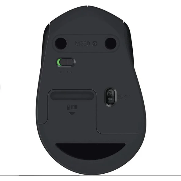 LOGITECH M280 KABLOSUZ USB OPTİK MOUSE SİYAH 910-004287 - Resim 3