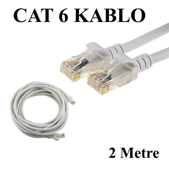 INCA ICAT6-02TG 2MT 24AWG CAT6 UTP PATCH KABLO GRİ ürün görseli 1