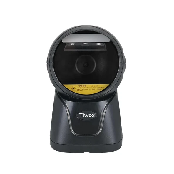 TIWOX VS-240 2D KAREKOD KABLOLU USB MASAÜSTÜ BARKOD OKUYUCU ürün görseli 1