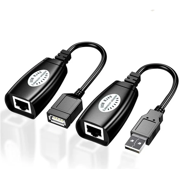 QPORT Q-UX2 60M USB EXTENDER 2 Lİ PAKET ürün görseli 1