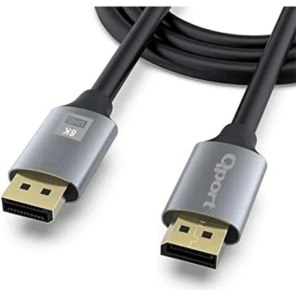 QPORT Q-DP14 1,8M 1.4V DISPLAY PORT KABLO ürün görseli 1