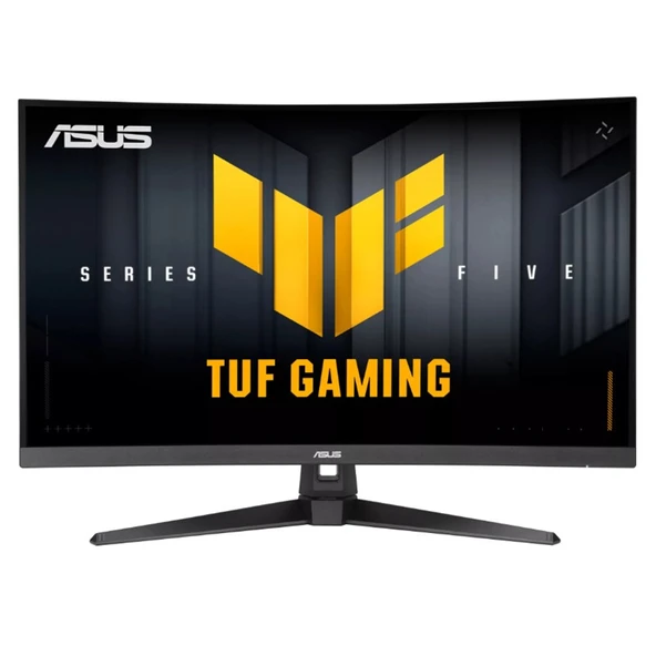 31.5 ASUS TUF GAMING VG32VQM5B 0.5MS 250MHZ 2XHDMI 1XDP FHD 1920X1080 HOPARLÖR FLICKER FREE CURVED VESA SİYAH ürün görseli 1
