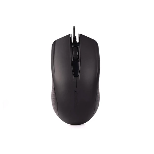 A4 TECH OP-760 SİYAH USB OPTİK 1200DPI KABLOLU MOUSE ürün görseli 1