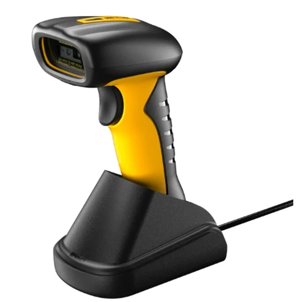 PERKON TIGER RS52 2D KAREKOD KABLOSUZ BLUETOOTH BARKOD OKUYUCU + CRADLE ürün görseli 1