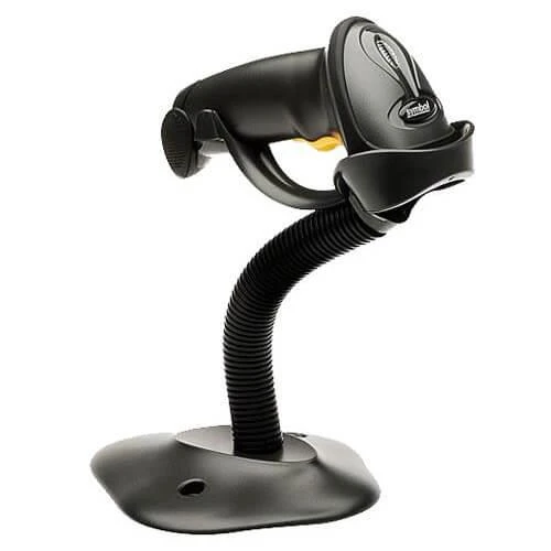ZEBRA LS2208 (LS2208-SR20007R-UR ) 1D KABLOLU USB SİYAH BARKOD OKUYUCU + STAND ürün görseli 1