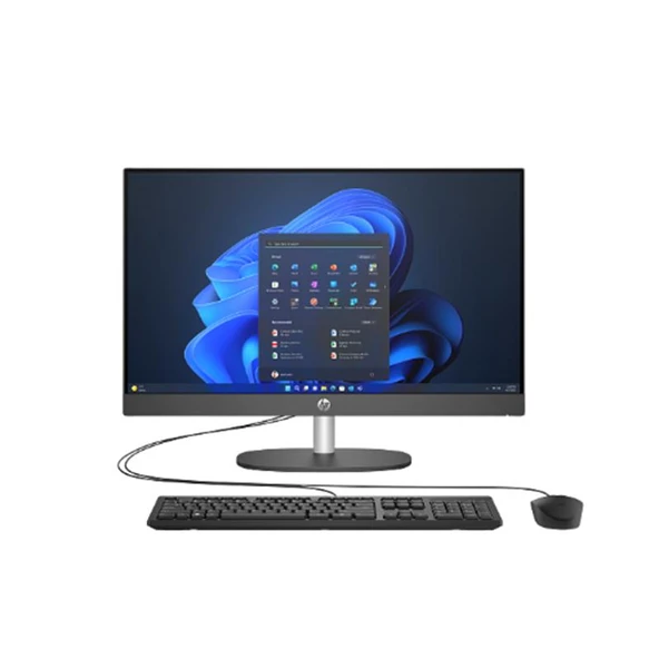 HP AIO PRO 240 G10 D36C6ET INTEL ULTRA 7-155U 16GB 512SSD 23.8 DOS SİYAH ürün görseli 1