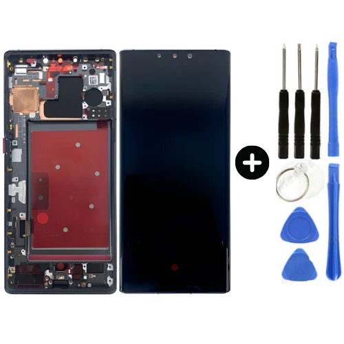 Huawei Mate 50 Pro DCO-LX9 Uyumlu Çıtalı OLED Lcd Ekran Dokunmatik Siyah + Tamir Seti ürün görseli 1