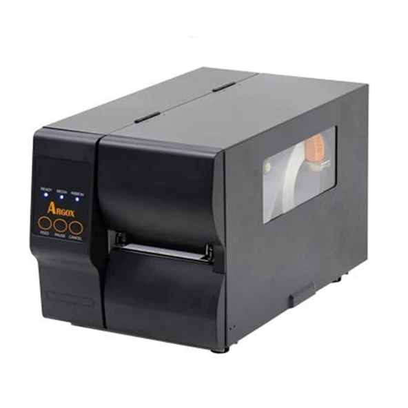 ARGOX IX4-240 PRO 203DPI TERMAL TRANSFER USB+SERİ+ETHERNET ENDÜSTRİYEL BARKOD YAZICI (RİBONLU KULLANIM) ürün görseli 1