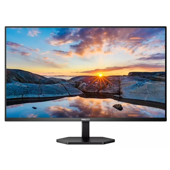 31.5 PHILIPS 32E1N3100LA/00 1MS 75MHZ 1XVGA 2XHDMI FHD 1920X1080 HOPARLÖR FLICKER-FREE VESA SİYAH ürün görseli 1