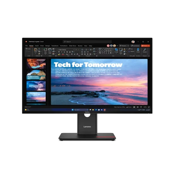 27 LENOVO T27-40 THINKVISION 64A5MAT6TK 4MS 120HZ HDMI WLED PIVOT MONITOR (3 YIL GARANTİ) ürün görseli 1