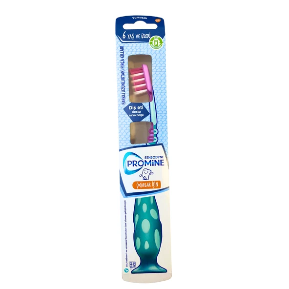 Sensodyne Promine Çocuk 6+ Yaş Diş Fırçası Pembe ürün görseli 1