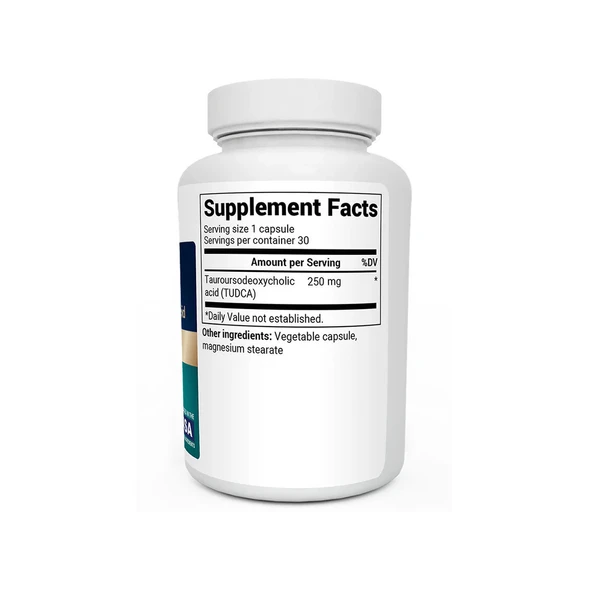 DR.BERG TUDCA 25 30 Vegetable Capsules - Resim 3