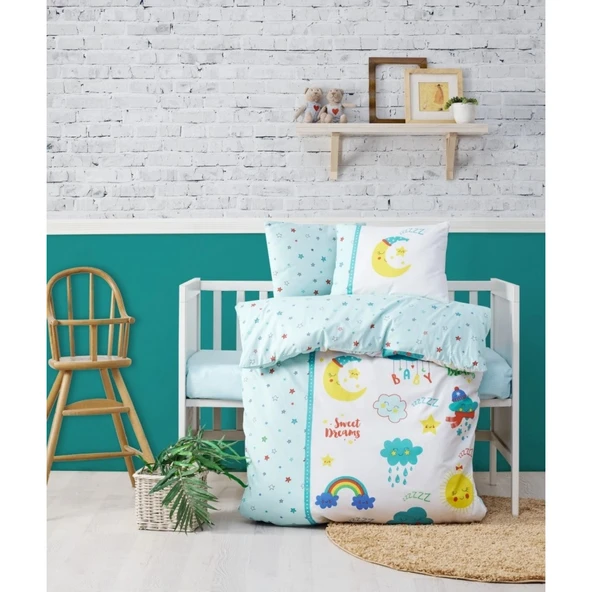 Cotton Box Ranforce Bebek Nevresim Takımı Tatlı Rüyalar ürün görseli 1