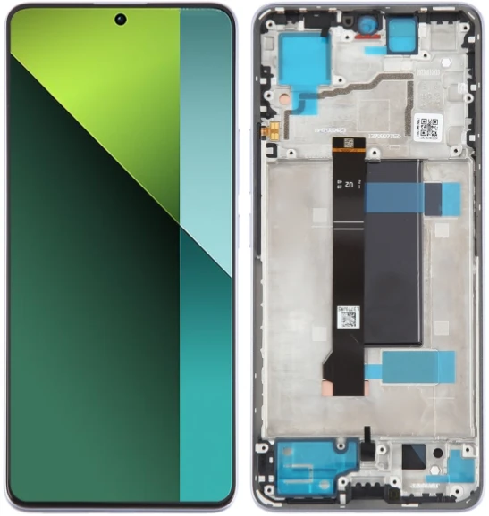 Xiaomi Redmi Note 13 Pro 5G Uyumlu Çıtalı OLED Lcd Ekran Dokunmatik Mor ürün görseli 1