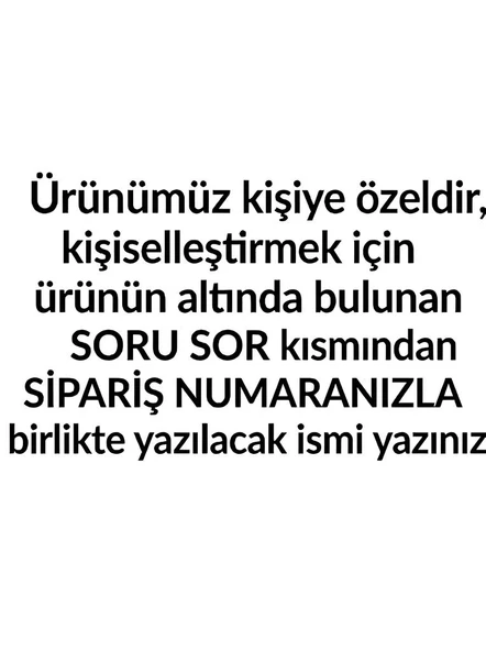PLAKA ANAHTARLIK ( KİŞİYE ÖZEL ) - Resim 3