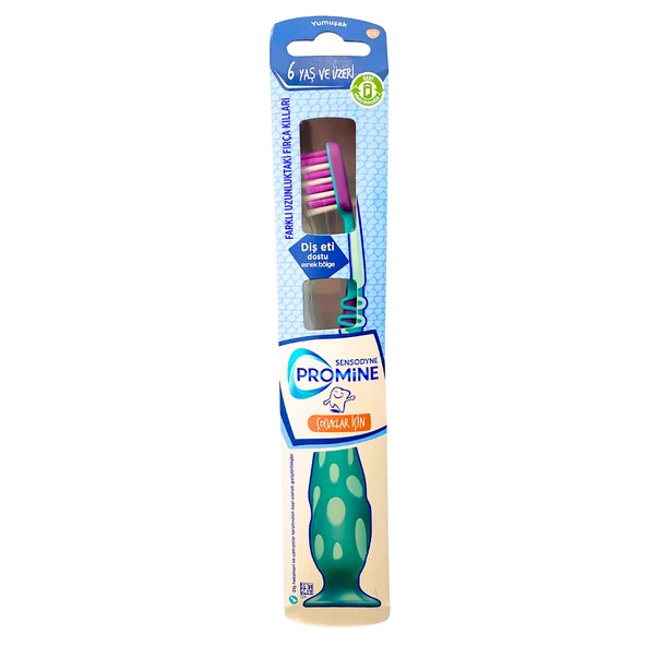 Sensodyne Promine Çocuk 6+ Yaş Diş Fırçası Mor ürün görseli 1
