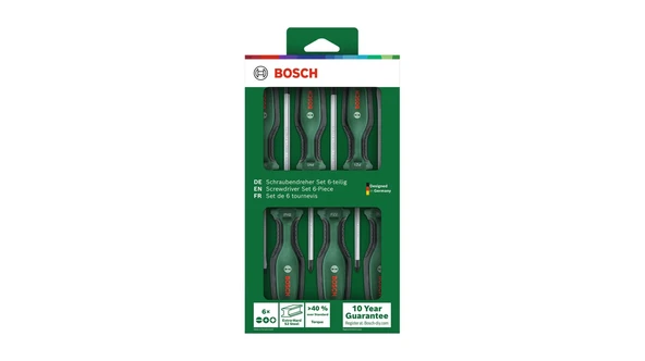 Bosch Tornavida Seti-Set 1 ( 6 Parça ) - Resim 3