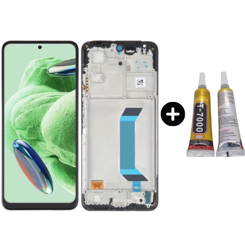Xiaomi Pocophone X5 Uyumlu Çıtalı TFT Lcd Ekran Dokunmatik + B7000 ürün görseli 1