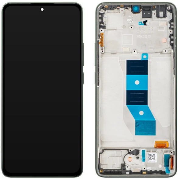Xiaomi Pocophone Poco M7 Pro 5G Uyumlu Çıtalı Servis Lcd Ekran Dokunmatik Yeşil ürün görseli 1