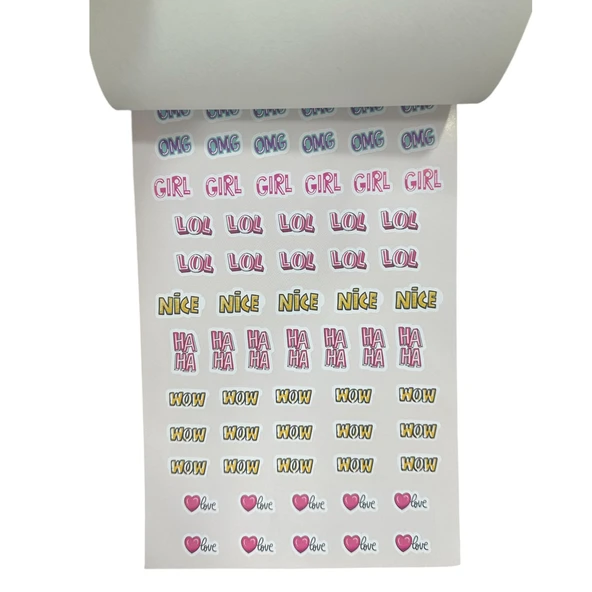 Sticker Defter - Resim 4