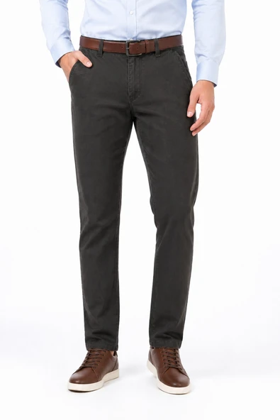 Erkek Kanvas Pantolon Regular Kalıp Yazlık BGL-ST05407 ürün görseli 1