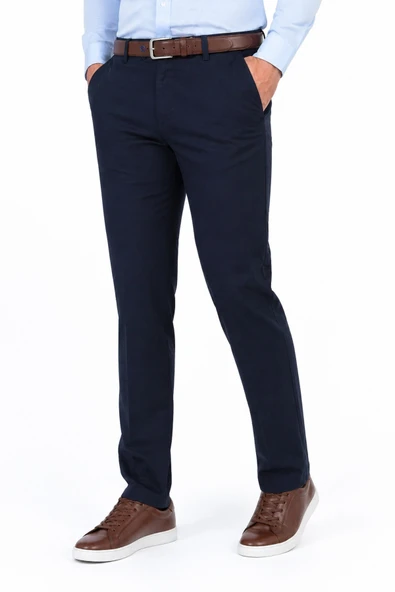 Erkek Kanvas Pantolon Regular Kalıp Yazlık BGL-ST05399 ürün görseli 1
